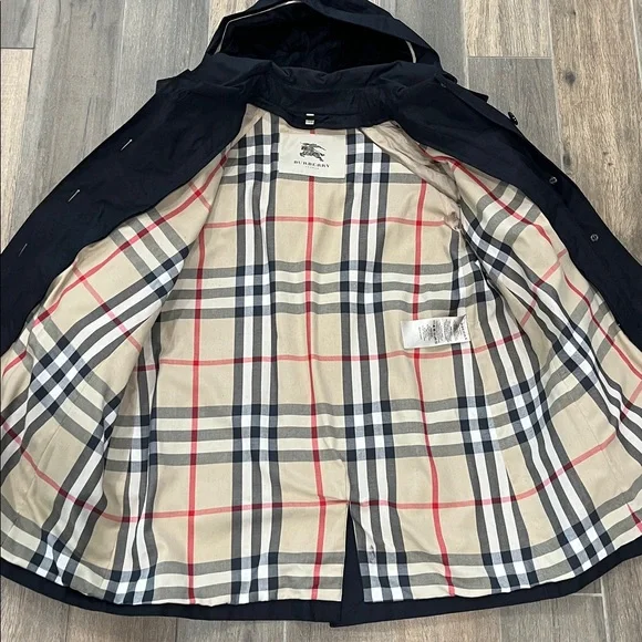 Burberry London Rain Trench Coat Size 14 - Picture 2 of 8